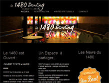 Tablet Screenshot of bowling-le-1480.fr